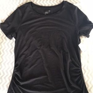 Gap Breathe black maternity tee M